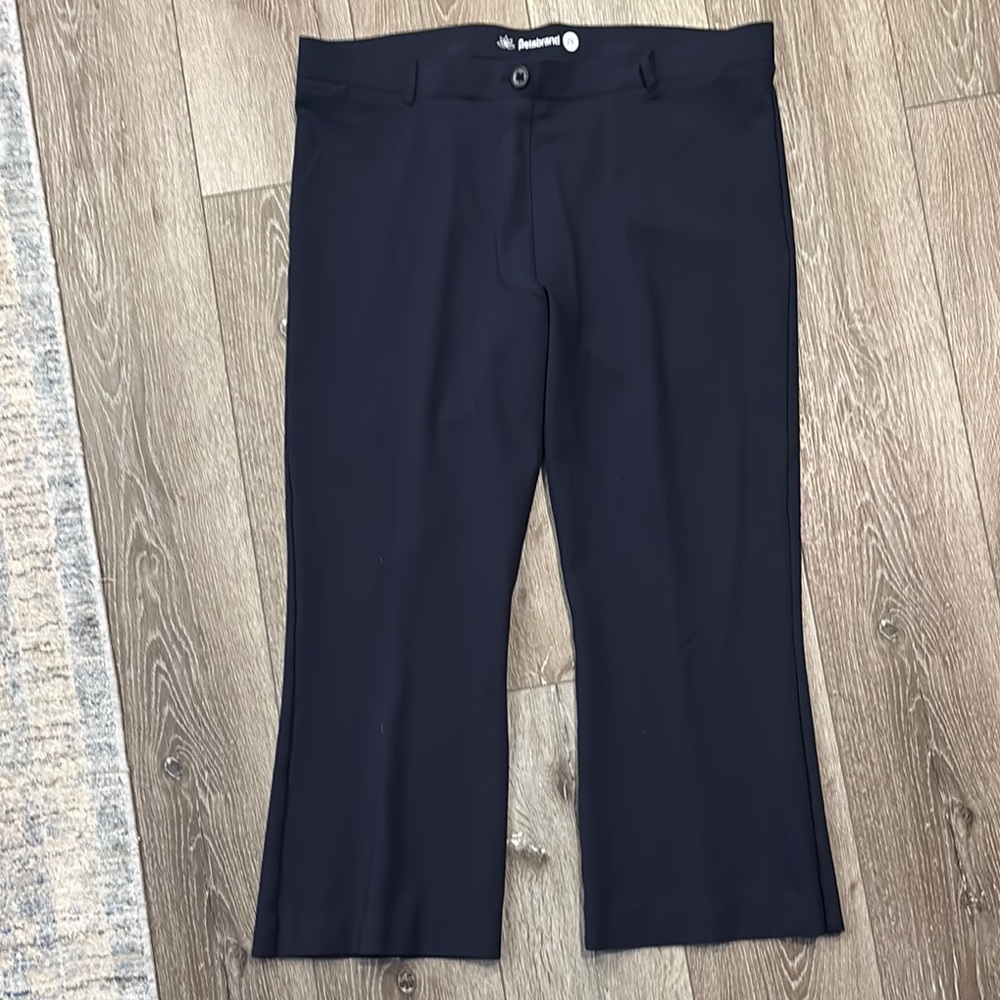 Black Flare Pants BEATBRAND YOGA DRESS PANTS